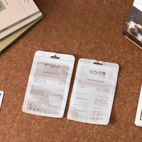 Sacs en plastique à fermeture éclair personnalisés en gros pour étuis de téléphone portable, câbles USB, pochettes d'emballage avec fermeture éclair