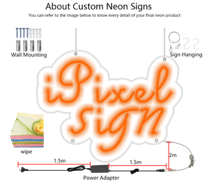 IPixel sei davvero un bel Design al Neon per il negozio di bellezza regalo di compleanno per ragazze del negozio di bellezza con segni di luci al Neon personalizzate - Product Image 3