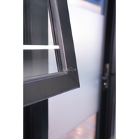 AMJ Australian As2047 Toldo comercial de doble acristalamiento Ventanas Impermeable a prueba de viento Ventanas colgantes Ventana de aluminio