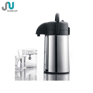 Durevole doppio contenitore di vetro plastica termo boccetta con sistema pompa (AGUE) - Product Image 1