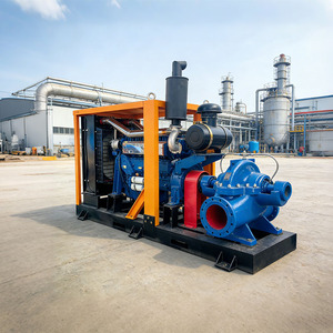 <span class=keywords><strong>Pompe</strong></span> centrifuge auto-amorçante à moteur diesel pour déshydratation, haute pression et débit élevé, pour eaux usées et irrigation agricole - Product Image 1