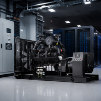 Cummins KTA19-G3A Dieselgenerator 400KW 500KVA Aggregat Notstromversorgung für Intensivstation und Operationssaal, Kommerzielle Werbefotografie