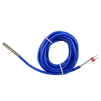 Capteur de température NTC 10K PT100/PT1000, sonde en acier inoxydable, résistant aux hautes températures, capteur de réfrigérateur OEM, précision 1%