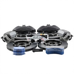 Kit de Frenos de Cerámica de Carbono de 6 Pistones para Rueda Delantera para Tesla Model 3 <span class=keywords><strong>Y</strong></span> <span class=keywords><strong>BMW</strong></span> Serie 3/5 Audi A4 A6 <span class=keywords><strong>Toyota</strong></span> Camry <span class=keywords><strong>Supra</strong></span> Mercedes VW - Product Image 1