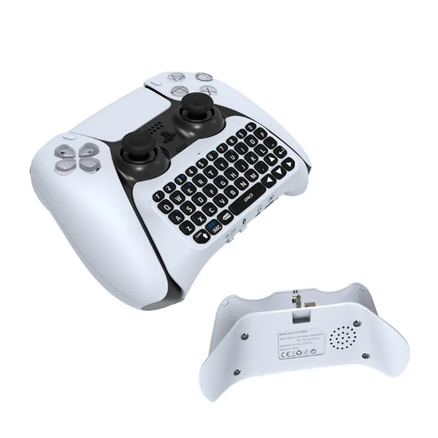 JYS-P5121 Wireless BT 3.0 Keyboard Controller Chat Pad for PS5 Gamepad Mount Mini Keypad for PS5 Joystick