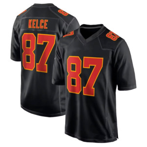 Lviii 15 Patrick mahomes 87 <span class=keywords><strong>Travis</strong></span> kelce 32 Nick Bolton 10 isiah pacheco bóng đá Jersey khâu - Product Image 4