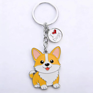Porte-clés <span class=keywords><strong>Bouledogue</strong></span> Français en Émail Souple et Dur de Haute Qualité, Pendentif Chien en Métal Mignon, Porte-clés Souvenir Coloré – Vente en Gros - Product Image 5