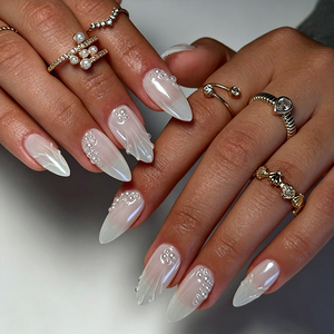 Nouvelle Tendance 2026 – Faux <span class=keywords><strong>Ongles</strong></span> en Résine ABS 100% Vierge, Sûrs et Pratiques, Faible MOQ, Vente en Gros pour Remise de Diplôme, 4 juillet, Mariage, Soirée de Bal - Product Image 5