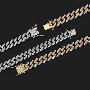 Hip Hop 9mm Single Row Zircon Cuban Bracelet Personality <b>Couple</b> Bracelet Accessories Women Tanjing Fashion Lijing <b>Necklace</b> - Product Image 4