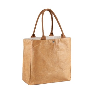 Sac en papier Tyvek lavable et imperméable <span class=keywords><strong>à</strong></span> l'eau publicité sacs <span class=keywords><strong>à</strong></span> provisions écologiques sacs <span class=keywords><strong>à</strong></span> vêtements <span class=keywords><strong>à</strong></span> poignée de transport avec impression personnalisée - Product Image 1