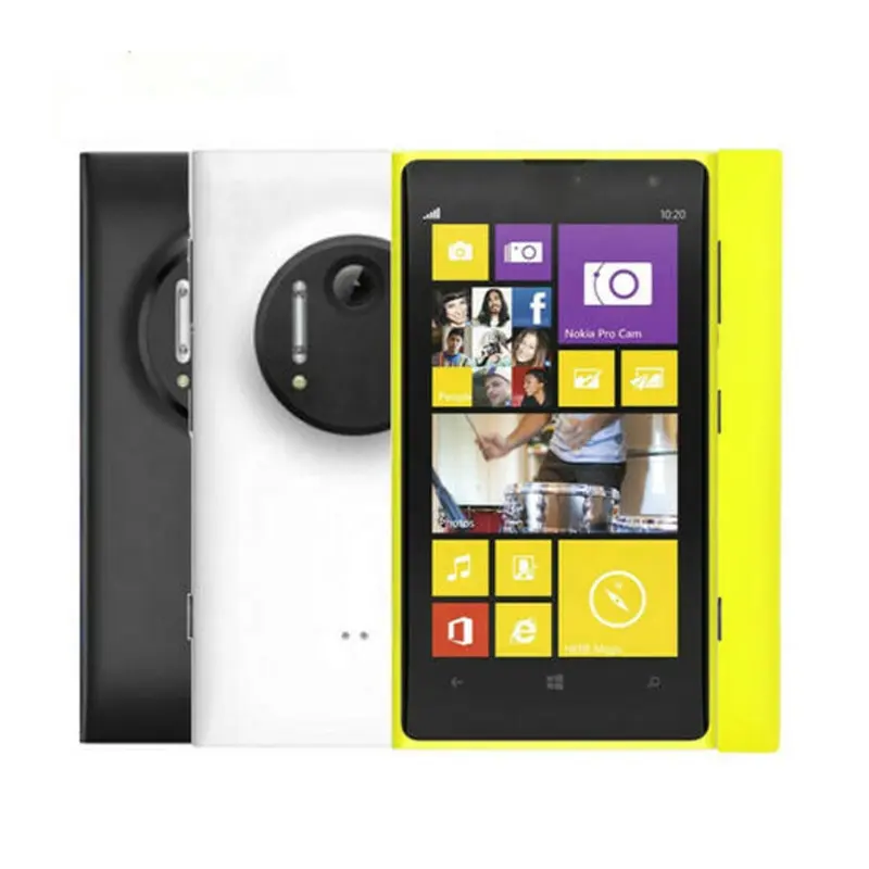 For Nokia Lumia 1020 Dual Core 4.5 Inches 41MP Camera Window 8 OS 3G&4G for Nokia Mobile Phone