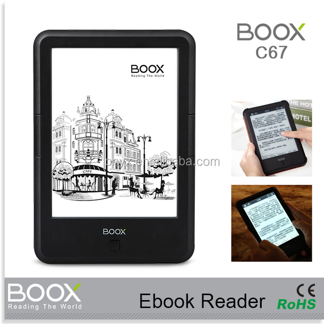 Boox 6 Inch Good Quality EReader Books E-ink Screen Ebook E with WIFI and Touch