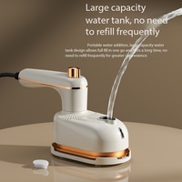 Défroisseur Vapeur Portable Pliable 1200W Mini Fer à Vapeur à Préchauffage Rapide en 10 Secondes Anti-Plis pour Voyage et Usage Domestique