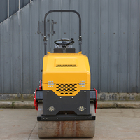Compacteur de sol multifonctionnel vibrant et réversible pour travaux routiers avec unité hydraulique