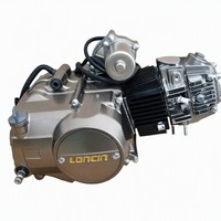 Conjunto de Motor para Triciclo de Carga, 110cc, 4 Tiempos, Refrigerado por Aire, Nuevo, Montaje Horizontal, Embrague Automático para Triciclo de Tres Ruedas