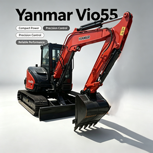 รถขุดมือสองคุณภาพสูง YANMAR VIO55 รถขุดไฮดรอลิกขนาดกะทัดรัด เหมาะสำหรับงานสวน ซ่อมแซมเทศบาล และงานดินขนาดเล็ก - Product Image 1