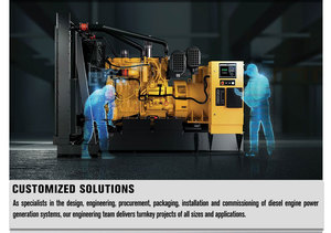 Grupo Electrógeno Súper Silencioso Tipo Contenedor de 1000kW 1500kVA, Motor de Bomba de Alta Productividad, Garantía de 3 Años - Product Image 1