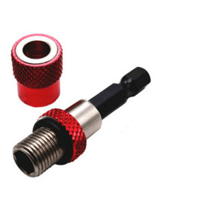 Embout de tournevis à tige hexagonale de qualité professionnelle 6,35 mm, adaptateur magnétique à dégagement rapide pour perceuse, outil de construction - Product Image 5