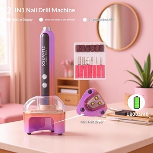 Customized Battery <b>Mini</b> Electric Nail <b>Drill</b> Polishing Pen 35000 RPM Portable Handheld Manicure File Grinder Polisher Salon - Product Image 5