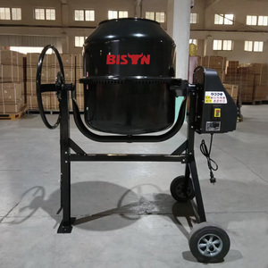 Mezcladora de Concreto Portátil BISON (CHINA) Eléctrica de 450-800w con Tambor de 120L, 180L, 200L, 23CPM - Product Image 3