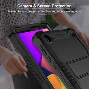 Funda Protectora Híbrida Resistente a Impactos para Tablet <span class=keywords><strong>TCL</strong></span> <span class=keywords><strong>Tab</strong></span> 8 LE, Diseño Robusto de Silicona, Tendencia Norteamericana - Product Image 2