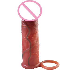 Netphi Adult Male Sex Toys Wieder verwendbare Silikon Cock Sleeve Ball <span class=keywords><strong>Stretcher</strong></span> Realistische Dildo enthalten Paare Mastur batoren - Product Image 3