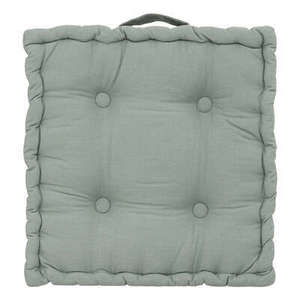 Cojín de Suelo 40x40x8 cm Verde Pálido - Product Image 1