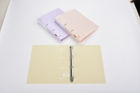 Carpeta de Anillas A4 con Cubierta Rígida de Espuma PP, Multicolor, para Oficina o Escuela, con Logotipo Personalizado