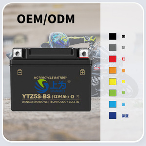 แบตเตอรี่มอเตอร์ไซค์ Shangwei Ytz5s Bs 12V 4Ah แบตเตอรี่ตะกั่ว-กรด ไม่ต้องบำรุงรักษา สำหรับมอเตอร์ไซค์ - Product Image 5