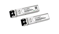Module transceiver optique 10G SFP+ BiDi, portée optionnelle 10-80 km, 1310 nm 1550 nm Simplex Monomode LC DDM pour FTTx