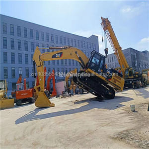 Excavatrice d'occasion de 30 tonnes Excavatrice CAT 330D 330DL Excavatrice sur chenilles Caterpillar 330 avec marteau brise-roche - Product Image 5