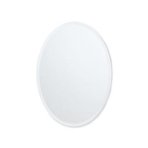 Modern <b>Rectangular</b> R - Corner Self - Adhesive Miroor for Bedroom/Living Room: Anticorrosive Clear <b>Mirror</b> Sheet with Custom Size - Product Image 4
