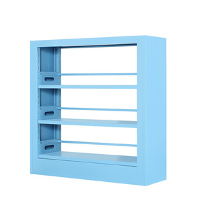 Estantería pequeña de hierro para niños, almacenamiento para el hogar, el aula y estudiantes, tipo rectangular de acero, con partición ajustable y ligera - Product Image 4