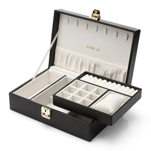 Leather Wood Jewels Case Custom Luxury Jewelry Ring Earrings box jewellery pendant packaging boxes