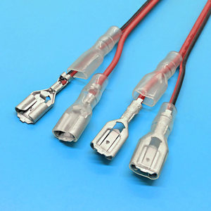 <span class=keywords><strong>Prix</strong></span> usine 2.8/4.8/6.3MM interrupteur à crochet avec fil et gaine borne de câblage tête unique connecté faisceau de câblage longueur 20CM - Product Image 5