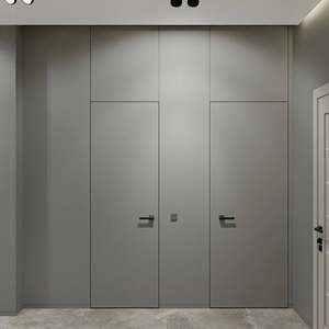 Service de personnalisation de la maison, portes encastrées modernes sans cadre, portes cachées, portes intégrées avec armoires - Product Image 2