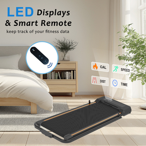 उच्च गुणवत्ता वाले पेशेवर फोल्डेबल चलने वाली पतली चलना मैट मिनी ट्रेडमिल - Product Image 6
