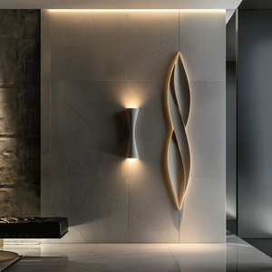 Luminaire suspendu en spirale contemporain, acrylique, métal, grande taille, couleur changeante, blanc chaud, LED, éclairage de plafond pour hôtel - Product Image 6