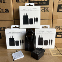 Cargador Superrápido de 45W de Calidad Premium con Cable de 5A y 1.8M, Adaptador de Corriente USB C EP-T4510 para Samsung, Cargador para Samsung S26 S25