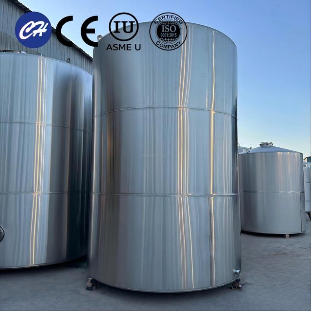 ASME Standard Stainless Steel Pressure Storage Tank for Compressed Air and Industrial Gas