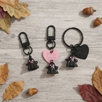 Pendentif Cœur Fantôme Personnalisé pour Décoration d'Halloween