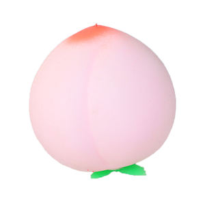 Juguete de silicona creativo con forma de melocotón grande para niños, suave, de rebote lento, descompresivo, relajante, simulador de compresión - Product Image 4
