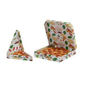 Cajas De Pizzas, Caja De Pizza Para Llevar, Triángulo Único De Lujo Mini 10 12 14 Pulgadas Rectangular Negro Personalizado Caja De Pizza - Product Image 6