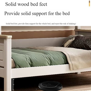 Nuovo Letto a Castello Moderno Minimalista di Lusso per Bambini 2025 in Legno Massello con Scala, Opzioni Personalizzabili di Contenitore e Libreria - Product Image 5