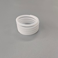 Anneau de retenue en PTFE pour cylindre, économique, à haute élasticité, conception spirale, composant d'étanchéité industriel durable, résistant aux produits chimiques
