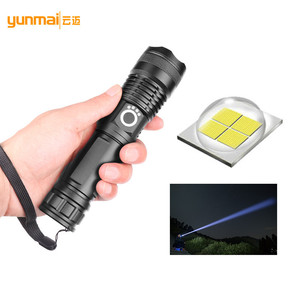 Linterna telescópica de aleación de aluminio Yunmai Xhp50, iluminación exterior recargable de alta intensidad con LED - Product Image 1