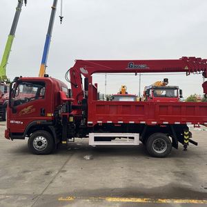 Vente de grue télescopique hydraulique montée sur camion Sinotruk de 6,3 tonnes à 7 tonnes - Product Image 2