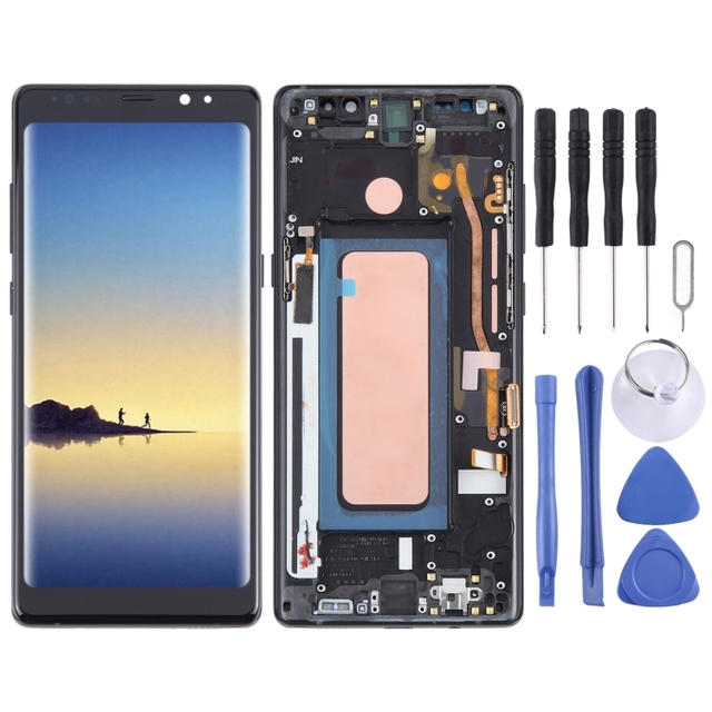 Factory Price for Samsung Galaxy Note 8 SM-N950 TFT Material LCD Screen Digitizer Full Assembly With Frame