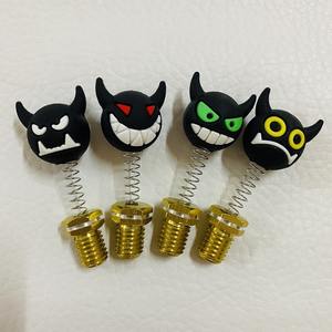 ชุดสกรูตกแต่งมอเตอร์ไซค์ สกรูตกแต่งกระจกมองหลังรูปตุ๊กตาสปริง สำหรับมอเตอร์ไซค์และสกู๊ตเตอร์ - Product Image 2