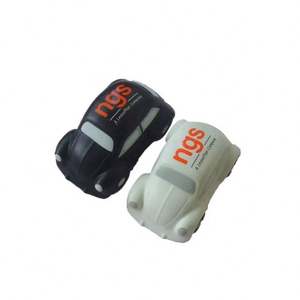 Promotion à bas prix Fournisseurs d'usine Écologique Logo personnalisé gratuit Balle anti-stress en forme de voiture - Product Image 1